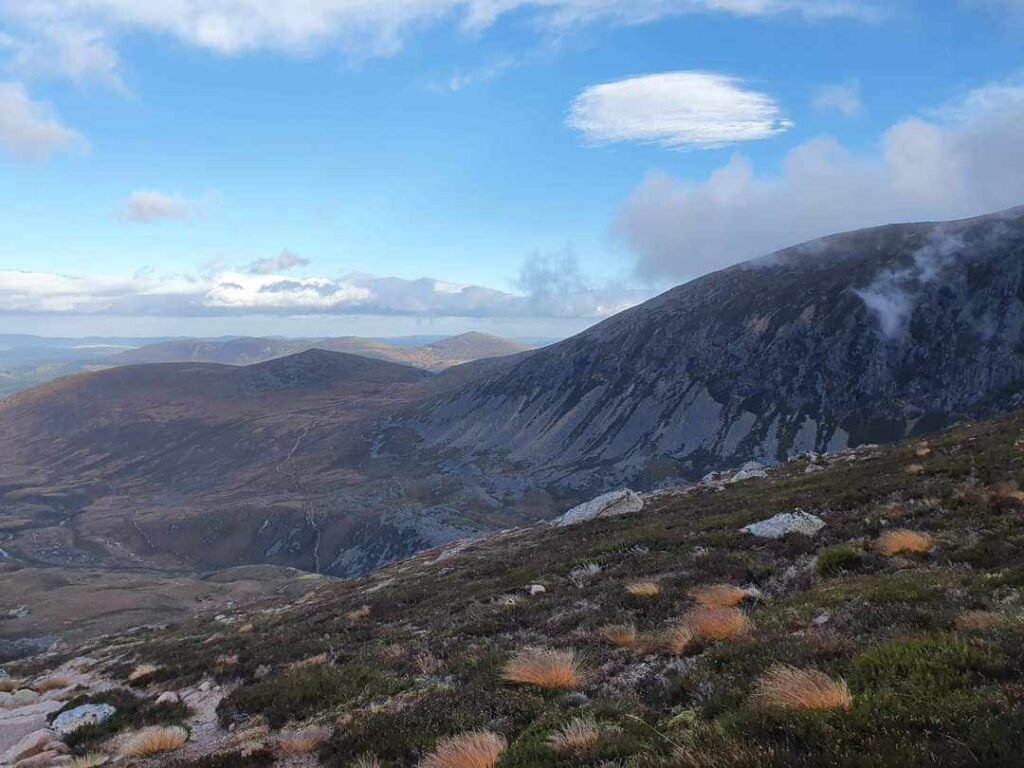 widok z gór